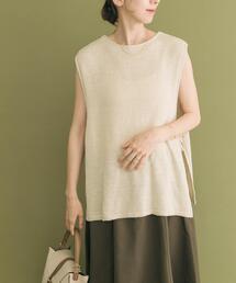 ITEMS URBANRESEARCH | テープヤーンニットベスト(ベスト)