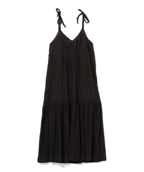 B:MING by BEAMS（ビーミングバイビームス）の「ジャカード キャミ ワンピース（S～M）（ワンピース・レディース・ブラック/カーキ・MEDIUM/SMALL）」の13枚目の写真