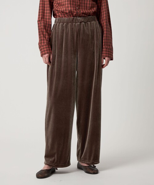 Steven Alan＞ベロア イージー パンツ（その他パンツ）｜Steven