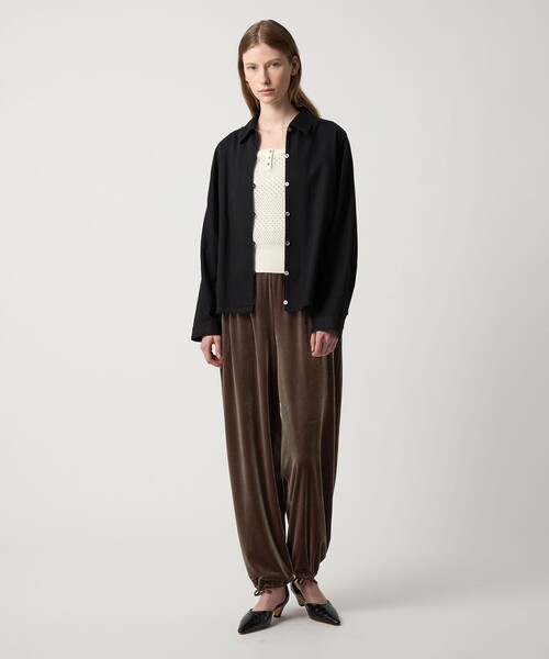Steven alan ベロア　パンツ Steven Alan＞ベロア イージー パンツ（その他パンツ）｜Steven