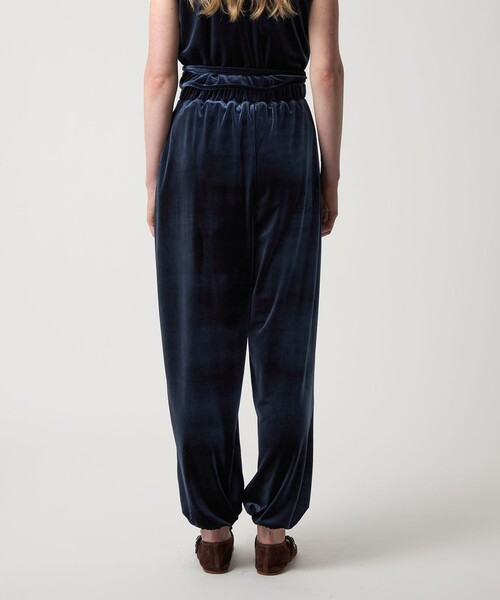 Steven Alan ベロア イージー パンツ　M ネイビー Steven Alan ベロア イージー パンツ M ネイビー