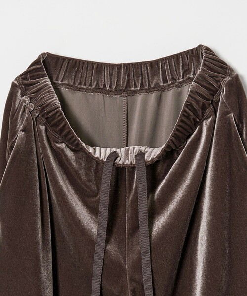 Steven Alan(スティーブンアラン)の「<Steven Alan>ベロア イージー パンツ(その他パンツ・レディース・ネイビー/ダークグレー・M/S)」の22枚目の写真