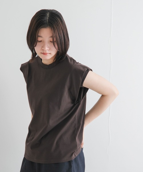 セール】T/Cプレーティング天竺フリルTシャツ（Tシャツ