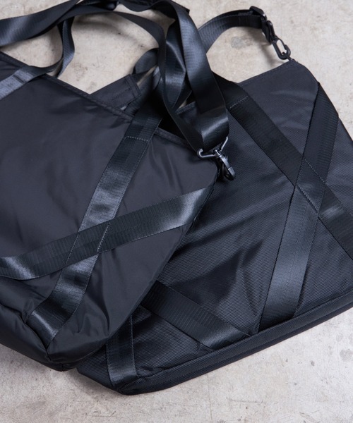 NoiR/ノアール(ノアール)の「NoiR ノアール Anchor tote/アンカートート 2way ショルダーバッグ(トートバッグ・メンズ・ブラック/ブラック系その他・FREE)」の4枚目の写真