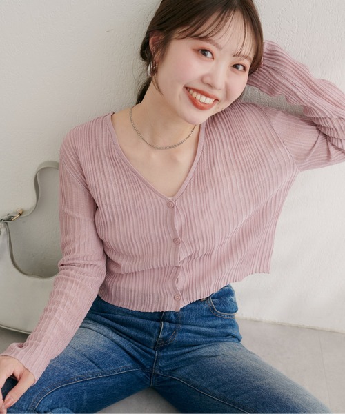 ほぼ新品！！DES PRÉSシアータックニット Vネックジレ DES PRÉS