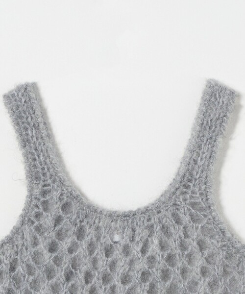 6(ROKU)＞モヘヤウール タンクトップ ニット（ニット/セーター