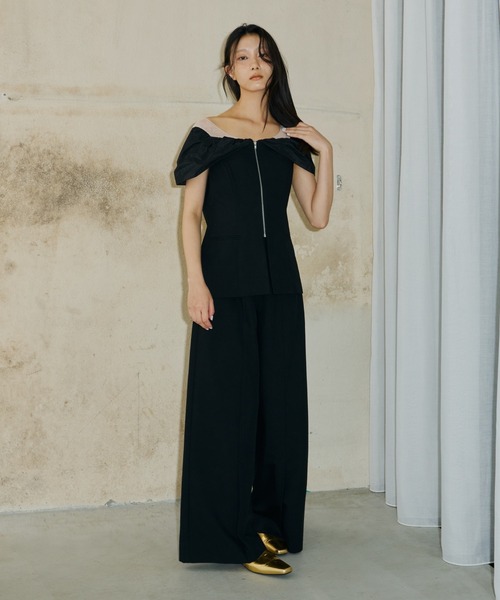 8/2-11 発送不可 パンツドレス ANDRESD 楽天市場】【公式】 ANDRESD アンドレスド 【 peplum setup dress