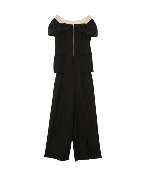 セール】ノットシャツドッキングセットアップドレス / knot shirt