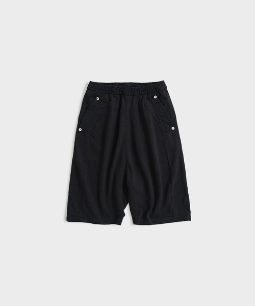 CONZ(コンズ)の「LOUNGE SHORTS/ウォッシュ加工/サルエルパンツ/(スウェットパンツ・メンズ・ブラック/グレー・1/2)」の11枚目の写真