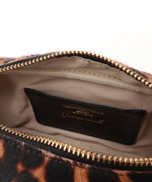 CHRISTIAN VILLA(クリスチャンヴィラ)の「【CHRISTIAN VILLA/クリスチャンヴィラ】 レオパードハラコボストンバッグ(ボストンバッグ・レディース・レオパード・FREE)」の11枚目の写真