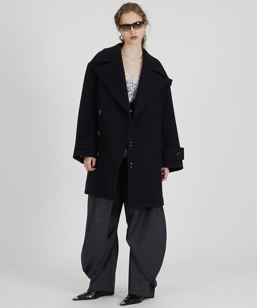 Pre-Order】アシメタックベルトパンツ / Asymmetrical Belt
