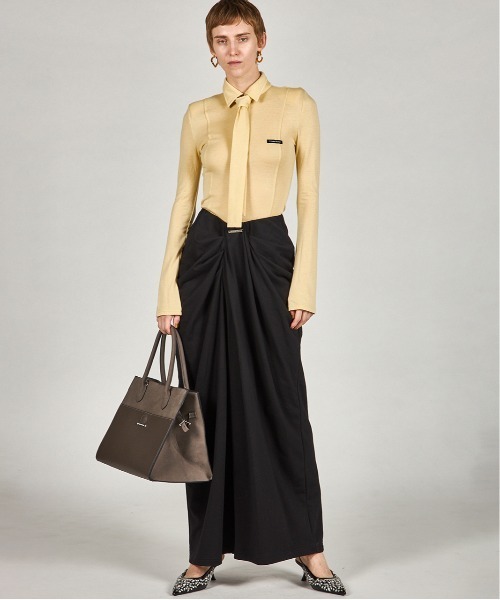 Pre-Order】アシメタックベルトパンツ / Asymmetrical Belt