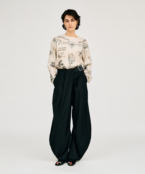 アシメタックベルトパンツ / Asymmetrical Belt Pants（その他パンツ