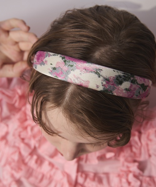 PERNA(ペルナ)の「フラワーカチューシャ(カチューシャ・レディース・ピンク・FREE)」の3枚目の写真