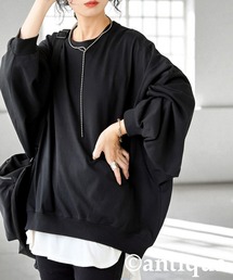 antiqua（アンティカ）の「バスクドルマントップス（Tシャツ/カットソー）」