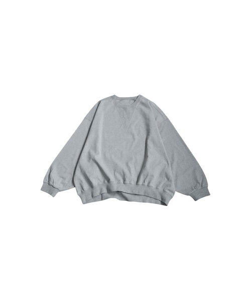 antiqua（アンティカ）の「バスクドルマン トップス（Tシャツ/カットソー・レディース・ホワイト/グレー/アッシュグレー/ブラック/グレイッシュベージュ・ONESIZE）」の10枚目の写真