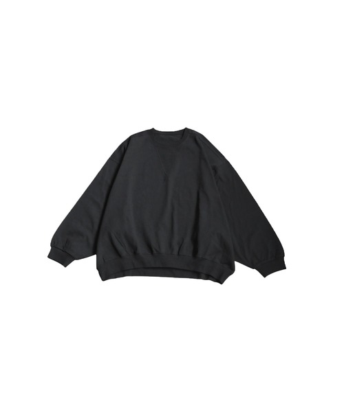 antiqua（アンティカ）の「バスクドルマン トップス（Tシャツ/カットソー・レディース・ホワイト/グレー/アッシュグレー/ブラック/グレイッシュベージュ・ONESIZE）」の8枚目の写真