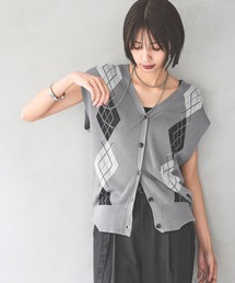 PAGEBOY | アーガイルニットベスト(ベスト)