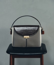 YECCA VECCA | 配色メタルポイントバッグ(ハンドバッグ)