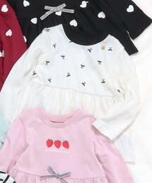 apres les cours | ペプラムフレア長袖Tシャツ/7days Style(Tシャツ/カットソー)