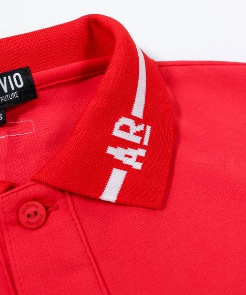 archivio（アルチビオ）の「<MENS>【メンズ】ライン襟UVポロシャツ（ポロシャツ・メンズ・ブラック/グレー/ホワイト/レッド・LL/L/M）」の7枚目の写真