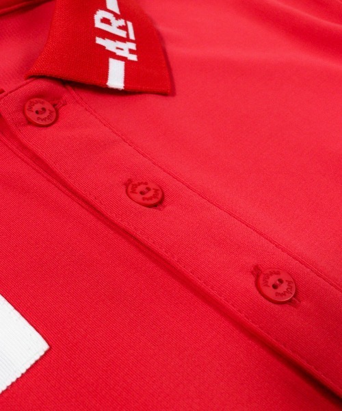 archivio（アルチビオ）の「<MENS>【メンズ】ライン襟UVポロシャツ（ポロシャツ・メンズ・ブラック/グレー/ホワイト/レッド・LL/L/M）」の8枚目の写真