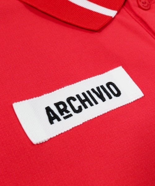 archivio（アルチビオ）の「<MENS>【メンズ】ライン襟UVポロシャツ（ポロシャツ・メンズ・ブラック/グレー/ホワイト/レッド・LL/L/M）」の9枚目の写真