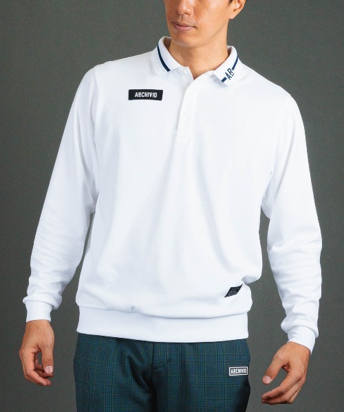 archivio（アルチビオ）の「<MENS>【メンズ】ライン襟UVポロシャツ（ポロシャツ・メンズ・ブラック/グレー/ホワイト/レッド・LL/L/M）」の20枚目の写真