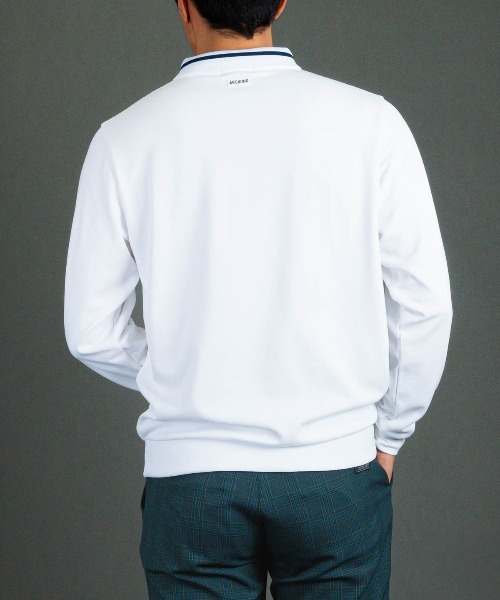 archivio（アルチビオ）の「<MENS>【メンズ】ライン襟UVポロシャツ（ポロシャツ・メンズ・ブラック/グレー/ホワイト/レッド・LL/L/M）」の22枚目の写真