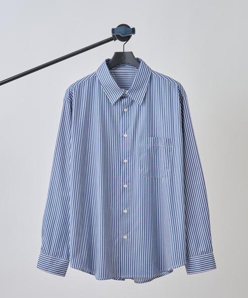 COLONY 2139(コロニートゥーワンスリーナイン)の「ブロードレギュラーシャツ(シャツ/ブラウス・メンズ・ブラック系その他/ブルー/ブルー系その他/ホワイト・MEDIUM/LARGE)」の4枚目の写真