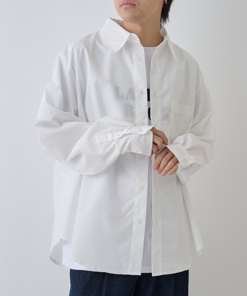 COLONY 2139(コロニートゥーワンスリーナイン)の「ブロードレギュラーシャツ(シャツ/ブラウス・メンズ・ブラック系その他/ブルー/ブルー系その他/ホワイト・MEDIUM/LARGE)」の5枚目の写真