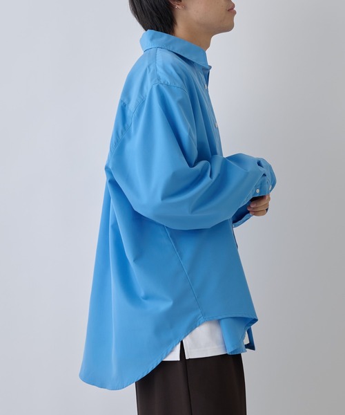 COLONY 2139(コロニートゥーワンスリーナイン)の「ブロードレギュラーシャツ(シャツ/ブラウス・メンズ・ブラック系その他/ブルー/ブルー系その他/ホワイト・MEDIUM/LARGE)」の16枚目の写真