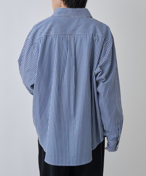 COLONY 2139(コロニートゥーワンスリーナイン)の「ブロードレギュラーシャツ(シャツ/ブラウス・メンズ・ブラック系その他/ブルー/ブルー系その他/ホワイト・MEDIUM/LARGE)」の19枚目の写真