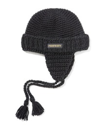 430 | mko13042-CUFF EAR BEANIE ビーニー ニット帽(25-168)(ニットキャップ/ビーニー)