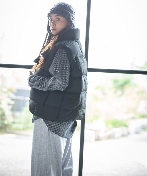 430（フォーサーティ）の「mko13042-CUFF EAR BEANIE ビーニー ニット帽(25-168)（ニットキャップ/ビーニー・メンズ・ブラック/グレー/モカ・FREE）」の5枚目の写真