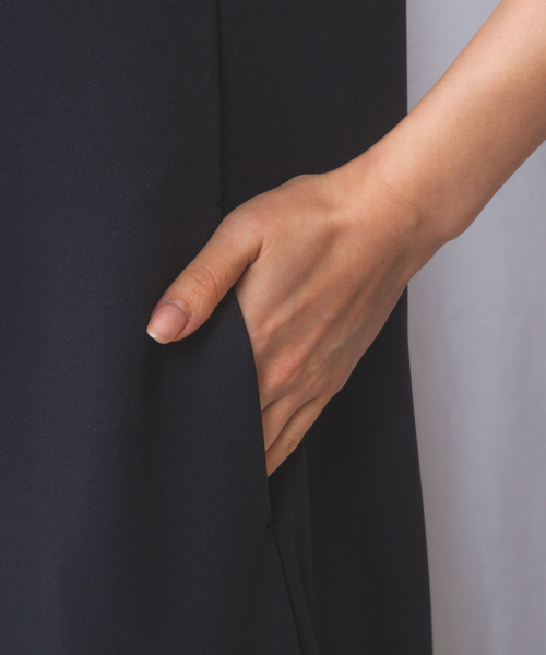 セール】【NARACAMICIE】アクアスーティングジャンパースカート