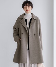 みーちゃん　値下げ❣️ほぼ未使用⭐︎【23区】羊毛&カシミヤベージュコート 23区/23区のファッション通販 - ZOZOTOWN