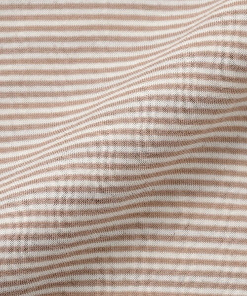 無印良品(ムジルシリョウヒン)の「キッズ 接結編みクルーネック長袖Tシャツ(Tシャツ/カットソー・キッズ・グレー系/ネイビー系/ベージュ系・110/120/130/140/150)」の7枚目の写真