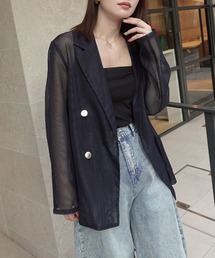 CORNERS | メッシュテーラードジャケット(テーラードジャケット)