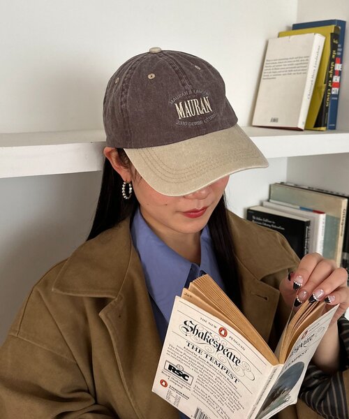 DISCOAT（ディスコート）の「【ユニセックス】スーベニアキャップ（ニットキャップ/ビーニー・レディース・ブラウン/グリーン/バーガンディー/サックスブルー・FREE）」の5枚目の写真