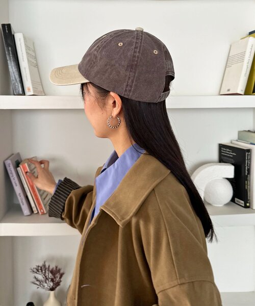 DISCOAT（ディスコート）の「【ユニセックス】スーベニアキャップ（ニットキャップ/ビーニー・レディース・ブラウン/グリーン/バーガンディー/サックスブルー・FREE）」の6枚目の写真