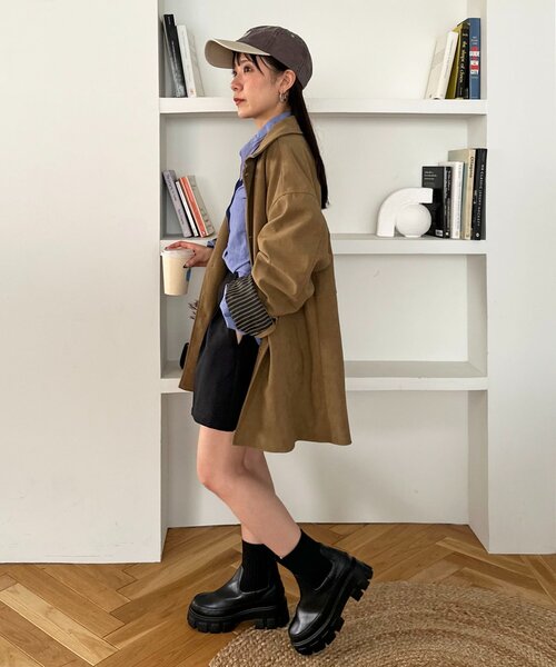 DISCOAT（ディスコート）の「【ユニセックス】スーベニアキャップ（ニットキャップ/ビーニー・レディース・ブラウン/グリーン/バーガンディー/サックスブルー・FREE）」の10枚目の写真