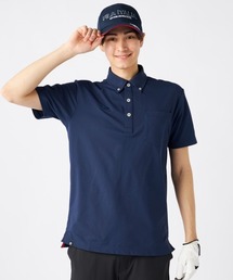 FILA GOLF（フィラゴルフ ）の「【FILA GOLF/フィラゴルフ】半袖ボタンダウンシャツ　ゴルフ（シャツ/ブラウス）」