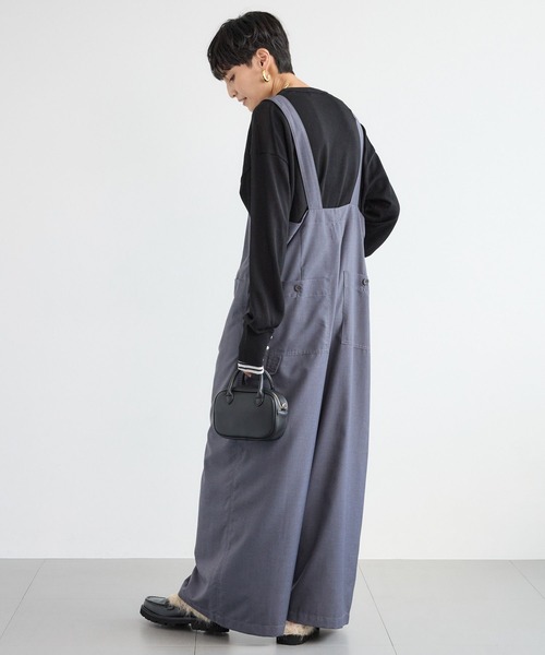 UNIVERSAL OVERALL(ユニバーサルオーバーオール)の「BARNYARDSTORM / 【UNIVERSAL OVERALL コラボ】 比翼オーバーオール(サロペット/オーバーオール・レディース・チャコール/ブラック・FREE)」の21枚目の写真