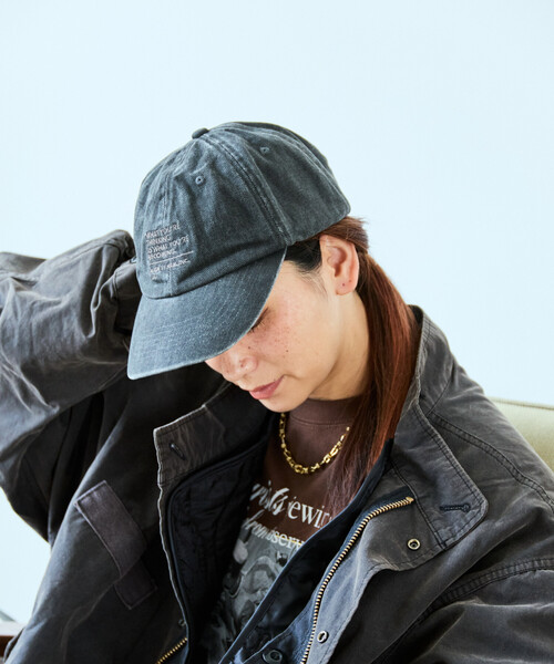SUBLIME（サブライム）の「SUBLIME × FREAK'S STORE/サブライム × フリークスストア 別注 VINTAGE FREEBRIM CAP ヴィンテージ フリーブリム キャップ（キャップ・メンズ・ネイビー/ブラック・ONE SIZE）」の3枚目の写真