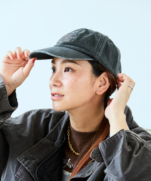 SUBLIME（サブライム）の「SUBLIME × FREAK'S STORE/サブライム × フリークスストア 別注 VINTAGE FREEBRIM CAP ヴィンテージ フリーブリム キャップ（キャップ・メンズ・ネイビー/ブラック・ONE SIZE）」の16枚目の写真
