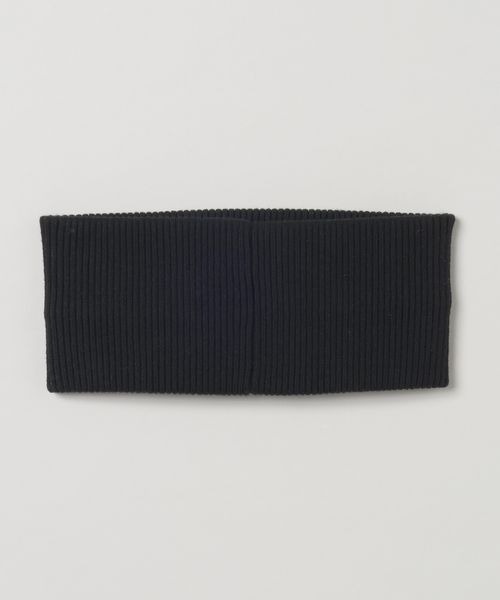JEANASIS（ジーナシス）の「【Les Fleurs】リブヘアバンド/600848（ヘアバンド・レディース・ブラック/グレー/ブラック系その他・FREE）」の4枚目の写真