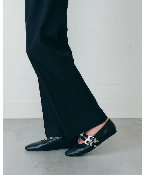 THE SHINZONE(ザ シンゾーン)の「THE SHINZONE PREST PANTS 25AMSPA03(その他パンツ・レディース・ブラック/グレー・34/32/36)」の5枚目の写真