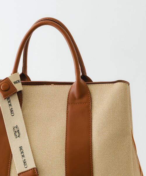 ロゴリボン付A4トートバッグ（トートバッグ）｜RODE SKO（ロデスコ）の