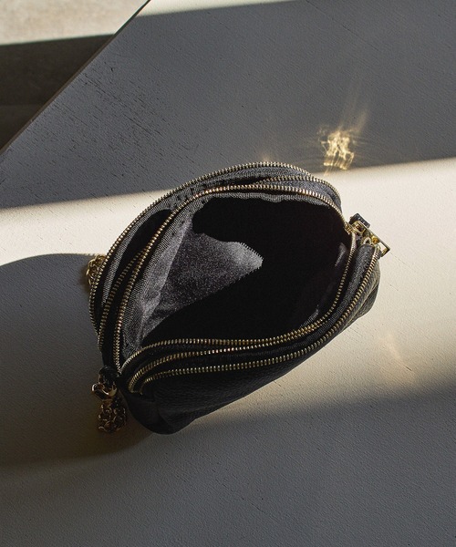 ROSE BUD（ローズバッド）の「(MILLELA FIRENZE)2WAY CHAIN MINI BAG（ショルダーバッグ・レディース・ブラック/シルバー・ONE SIZE）」の12枚目の写真